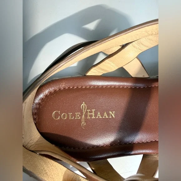 Cole Haan gold sandals - Picture 4 of 6